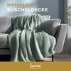 Koc z mikrofibry Lavea® 220 x 240 cm, puszysty i miękki, Podgląd zdjęcia produktu 2
