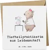 Mr. & Mrs. Panda Glückwunschkarte Tierheilpraktikerin Produktbild-Vorschau 1