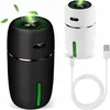 Pronett XJ5282 Mini humidificateur RGB, USB 200 ml blanc Voir les images du produit 3