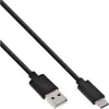 InLine USB 2.0 Kabel, USB-C Stecker an A Stecker, schwarz, Produktbild-Vorschau 3