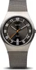 A Bering men's watch with a titanium mesh strap and a dark gray dial. Produktbild-Vorschau