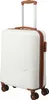 A white and brown Travelite trolley is shown against a white background. Náhľad obrázku produktu