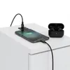 Nočný stolík Nočný stolík biely 20x30 cm so zásuvkou USB C Náhľad obrázku produktu 3