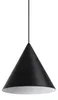 Aufhängung Industrial-Minimal A-Line Metall Schwarz 1 Licht Produktbild-Vorschau 1