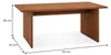 Couchtisch SALTO aus massivem Kiefernholz, dunkelbraun - Produktbild-Vorschau 4