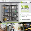 Juskys Lagerregal Basic 2er Set 180x90x40 cm - max. 1750 kg Produktbild-Vorschau 3