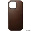 Coque Nomad en Cuir iPhone 16 Pro Max Marron Clair Voir les images du produit 11