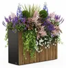 Herstera Deco Divider Wood, Ozdobný truhlík, Volně stojící, Náhled obrázku produktu 2