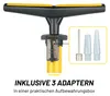 Dunlop Fahrradpumpe mit Manometer und Fahrrad Reparaturset Produktbild-Vorschau 6