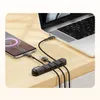 AdroitGoods Cable Organiser Black - Na 5 káblov - Káblové Náhľad obrázku produktu 7