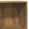 vidaXL Artisan dubová knihovna 40x24x76 cm materiál na bázi Náhled obrázku produktu 7