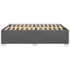 vidaXL Bettgestell ohne Matratze Dunkelgrau 140x190 cm Produktbild-Vorschau 5