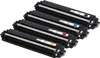 A set of four toner cartridges arranged diagonally on a white background. Produktbild-Vorschau