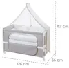 roba Roombed, Babybett 60x120cm 'Heartbreaker', Produktbild-Vorschau 3