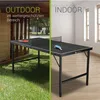 Juskys Mini Tischtennisplatte Flexi mit Zubehör - klappbar Produktbild-Vorschau 6