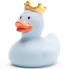 Badeente König blau Vinyl 10 cm Produktbild-Vorschau 1