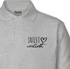 Huuraa Damen Polo Shirt Juist verliebt XL Sport Grey Bio Produktbild-Vorschau 2