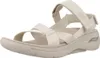SKECHERS GO WALK ARCH FIT SANDAL Beige Produktbild-Vorschau 1