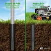 VOUNOT® Draußen Wäschespinne mit 45m Wäscheleine inkl. Produktbild-Vorschau 4