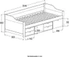 Home Deluxe - Letto per bambini COSMOS - 90 x 200 cm, Anteprima dell’immagine prodotto 8