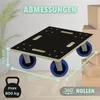 HAGO24 Transportroller 35 x 50 cm 800 kg Tragkraft Produktbild-Vorschau 4