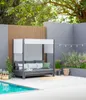 Dehner Gartenmöbel Daybed Hollywood, 3-Sitzer, inkl. Produktbild-Vorschau 10