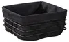 WENKO. Cesta para pan metálica Premium, cuadrada, en , 21 x Vista previa de la imagen del producto 1