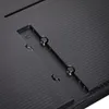 A close-up view of the back of a black Samsung The Frame TV, showing mounting points and textured surface. Náhľad obrázku produktu