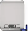 A digital kitchen scale with batteries next to it. Produktbild-Vorschau