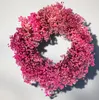 Schleierkraut Kranz in Pink, für Tür und Wand ca. 30 cm Produktbild-Vorschau 1