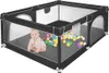 Baby Laufgitter faltbar 120x160cm Laufstall Krabbelgitter Produktbild-Vorschau 5