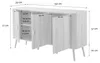CALICOSY -  Sideboard mit 3 Türen in Eichenoptik und Produktbild-Vorschau 10