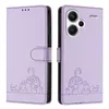 Leder Hülle für Xiaomi Redmi Note 13 Pro+ Süße Katze Flip Produktbild-Vorschau 2