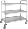 Carrello sgombero Vogue a 3 ripiani, grande Anteprima dell’immagine prodotto 1