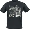 Bon Jovi T-Shirt Herren Photo schwarz Band-Merch, Bands Produktbild-Vorschau 1