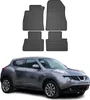 2010-2019 Nissan Juke Fußmatten Gummi Schwarz 4 tlg Produktbild-Vorschau 1
