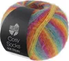 Lana Grossa Meilenweit 100 g COSY SOCKS Multi Stripes 400 m Anteprima dell’immagine prodotto 1