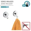 WENKO 2er Set Bad Haken ohne Bohren Garderobe Handtuch Produktbild-Vorschau 2