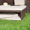 Sofa ogrodowa z podnóżkiem i zestawem mebli ogrodowych z Podgląd zdjęcia produktu 6