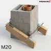 PremiumX Schornsteinhalter M20 Kaminhalter Sparrenhalter Produktbild-Vorschau 2