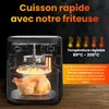 Extralink Air Fryer 6,5 l friteuse à air chaud 1800 W avec Voir les images du produit 3