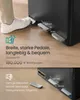 Odpadkový koš se 3 přihrádkami, 3 x 18 l, s pedálem a víkem Náhled obrázku produktu 7