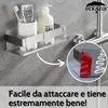 DEKAZIA® - mensola doccia mensola bagno mensole bagno porta Anteprima dell’immagine prodotto 2