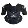 A black and gray Bauer X shoulder protector for seniors, size XL, is shown against a white background. Anteprima dell’immagine prodotto
