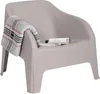 Fotel ogrodowy plastikowy Toomax PETRA ARMCHAIR sztaplowany Podgląd zdjęcia produktu 3