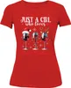 Just A Girl Who Loves Wine & Christmas - Weihnachten Produktbild-Vorschau 2