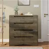 Komoda BEALIFE, 70x40x80 cm, s 4 zásuvkami a bezpečnostným Náhľad obrázku produktu 2