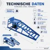 2x Bituxx Auto PKW Auffahrrampen 2T mit Wagenheber Produktbild-Vorschau 6