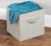 2er-Set Aufbewahrungsbox mDesign Stoffkisten Organizer Produktbild-Vorschau 3