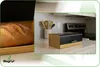 Pane in bambù con coperchio in acciaio nero, design Anteprima dell’immagine prodotto 4